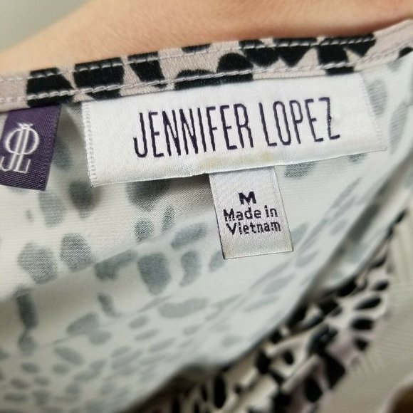 Jennifer Lopez Ruched Dress size Medium sexy - Picture 4 of 5